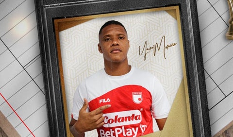 Yairo Moreno, jugador de Santa Fe