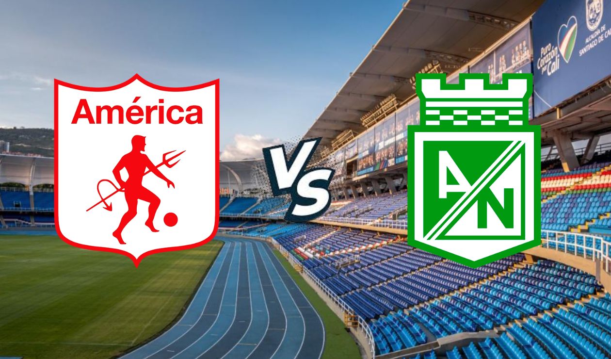 América vs Nacional EN VIVO HOY 24 de agosto: Liga Betplay fecha 8