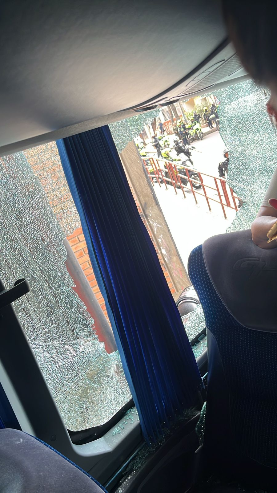 Ataque al bus de Nacional en Cúcuta