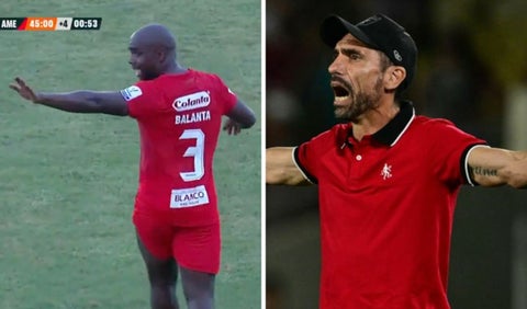 Éder Álvarez Balanta y Gabriel Raimondi, América de Cali