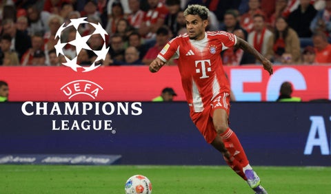Definidos los rivales de Bayern y Luis Díaz en Champions League 2025