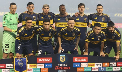Boca Juniors en la Liga de Argentina