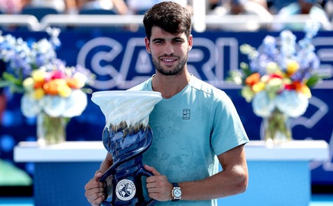 Carlos Alcaraz, campeón del torneo de Cincinnati