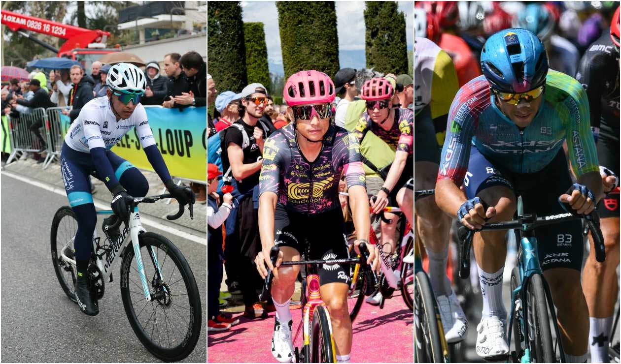 Colombianos en la Vuelta a España 2025