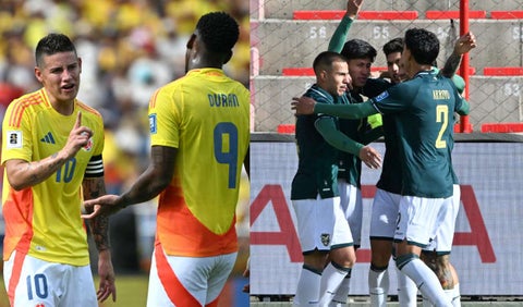 Colombia recibe a Bolivia en la fecha 17