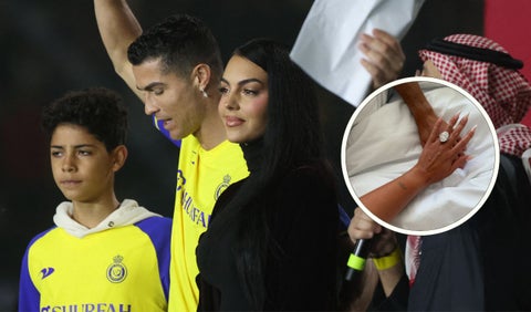 Cristiano Ronaldo se casa con Georgina con millonario anillo