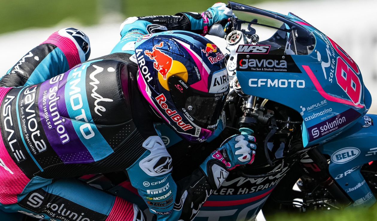 David Alonso sufrió caída en el GP de Austria y se quedó sin el podio