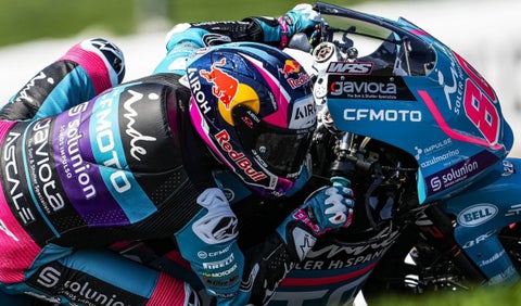 David Alonso sufrió caída en el GP de Austria y se quedó sin el podio