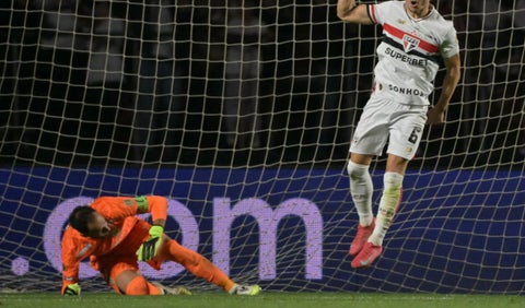 David Ospina, portero de Nacional en la Copa Libertadores