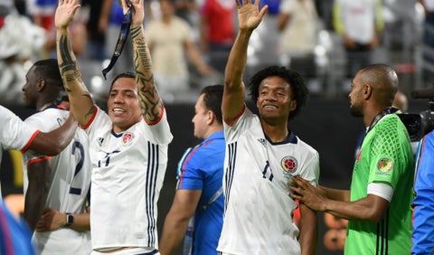 Dayro Moreno con la Selección Colombia