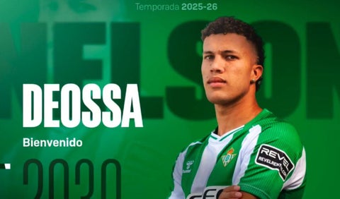 Nelson Deossa es nuevo jugador del Betis: así anunciaron al colombiano