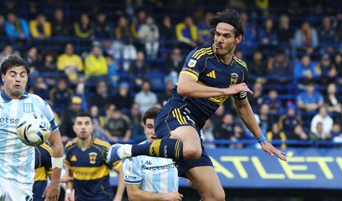Edinson Cavani en Boca Juniors