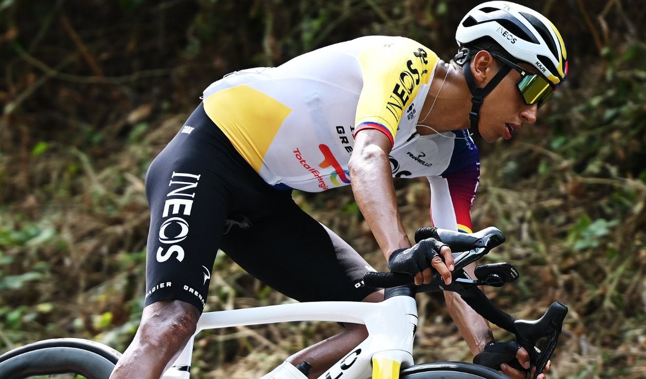Colombianos en la clasificación general de la Vuelta a España encabezados por Egan Bernal