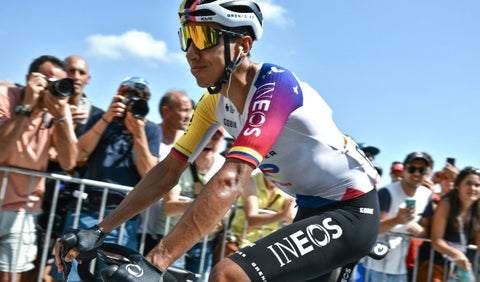 Egan Bernal en la etapa 2 de la Vuelta a España