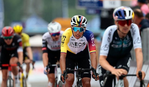 Egan Bernal en la etapa 6 de la Vuelta a España