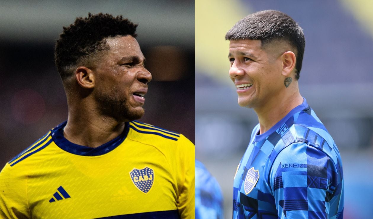Frank Fabra y Marcos Rojo - Boca Juniors