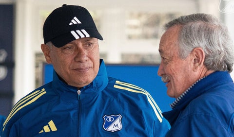 Hernán Torres con Millonarios