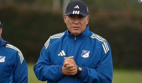 Hernán Torres con Millonarios