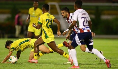 Huila y Junior en duelo por Copa BetPlay 2025