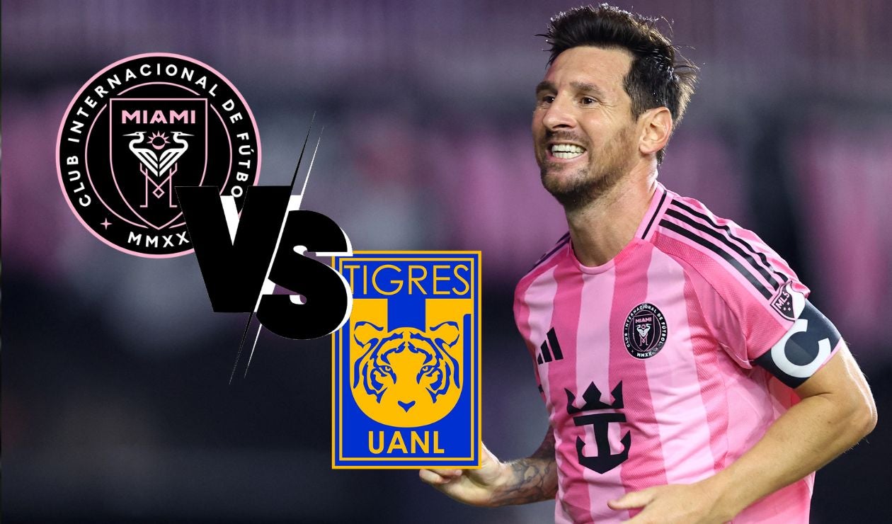 Así podrá ver en vivo el partido entre Inter Miami vs Tigres en los cuartos de final de la Leagues Cup.