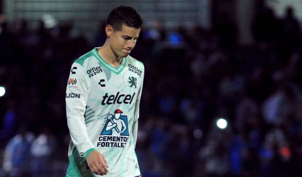 James Rodríguez, jugador de León