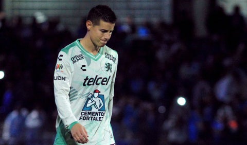 James Rodríguez, jugador de León