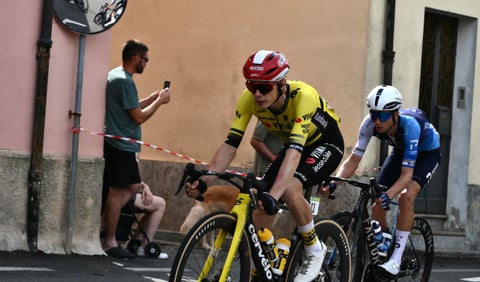 Jonas Vingegaard en la Vuelta a España 2025