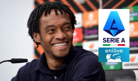 Juan Guillermo Cuadrado ya fue presentado en nuevo equipo de la Serie A