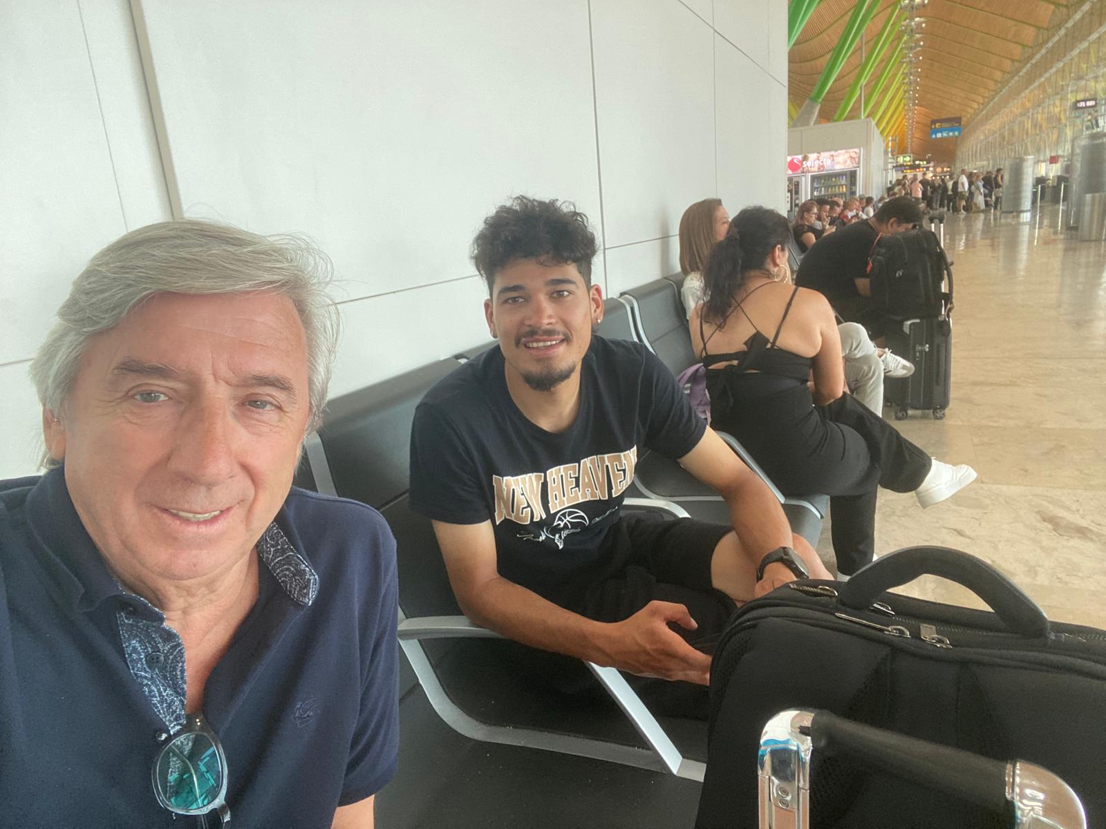 Eusebio Unzué y Kevin Castillo