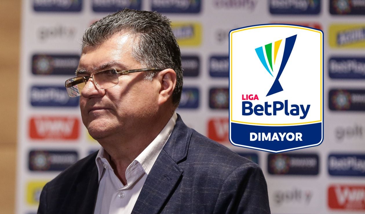 Carlos Mario Zuluaga da información sobre drástica medida para la Liga BetPlay