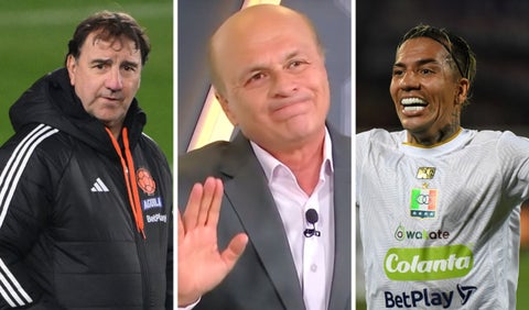 Néstor Lorenzo, Carlos Antonio Vélez y Dayro Moreno