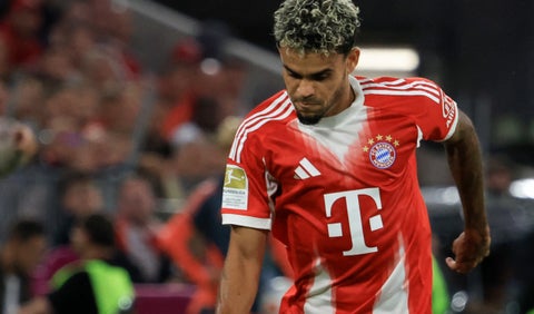 Luis Díaz con el Bayern Múnich en la Bundesliga