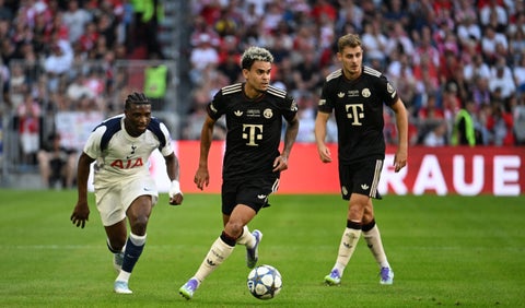 Luis Díaz con el Bayern Múnich