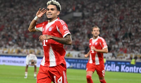 Luis Díaz y Harry Kane