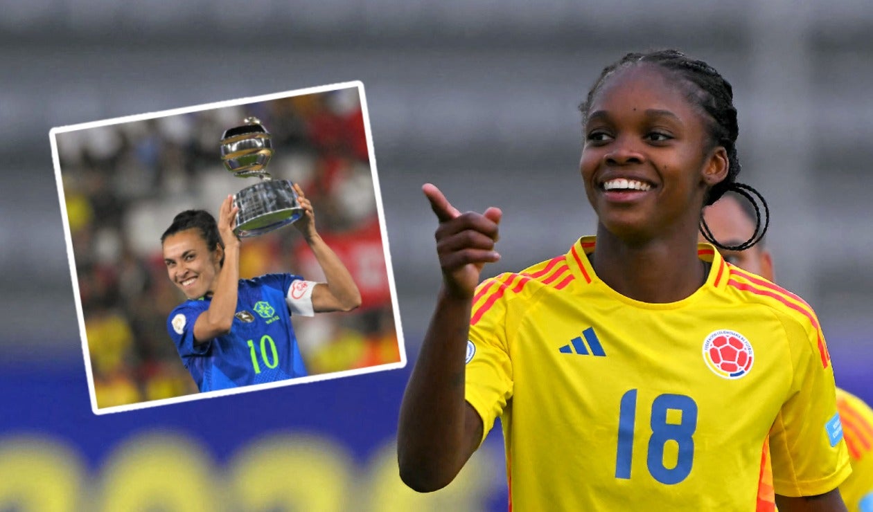 Marta y Linda Caicedo, futbolistas