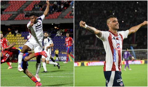 Medellín y Junior disputan la tabla de la reclasificación