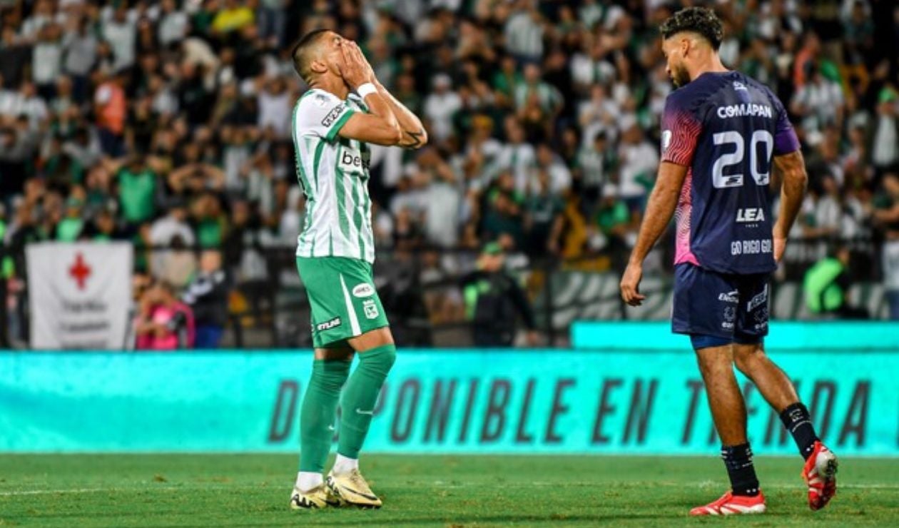 Nacional surfió en Medellín y rescató un frío empate contra Fortaleza