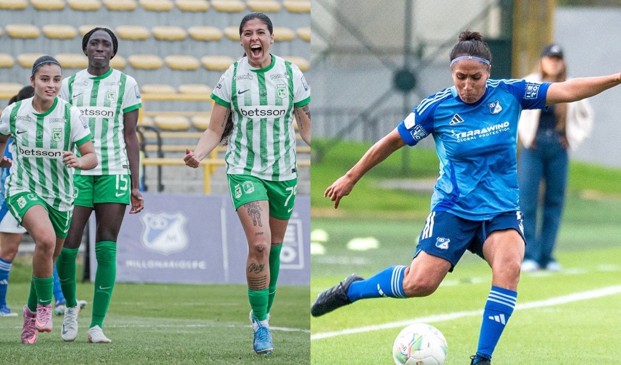 Atlético Nacional vs Millonarios Liga BetPlay Femenina