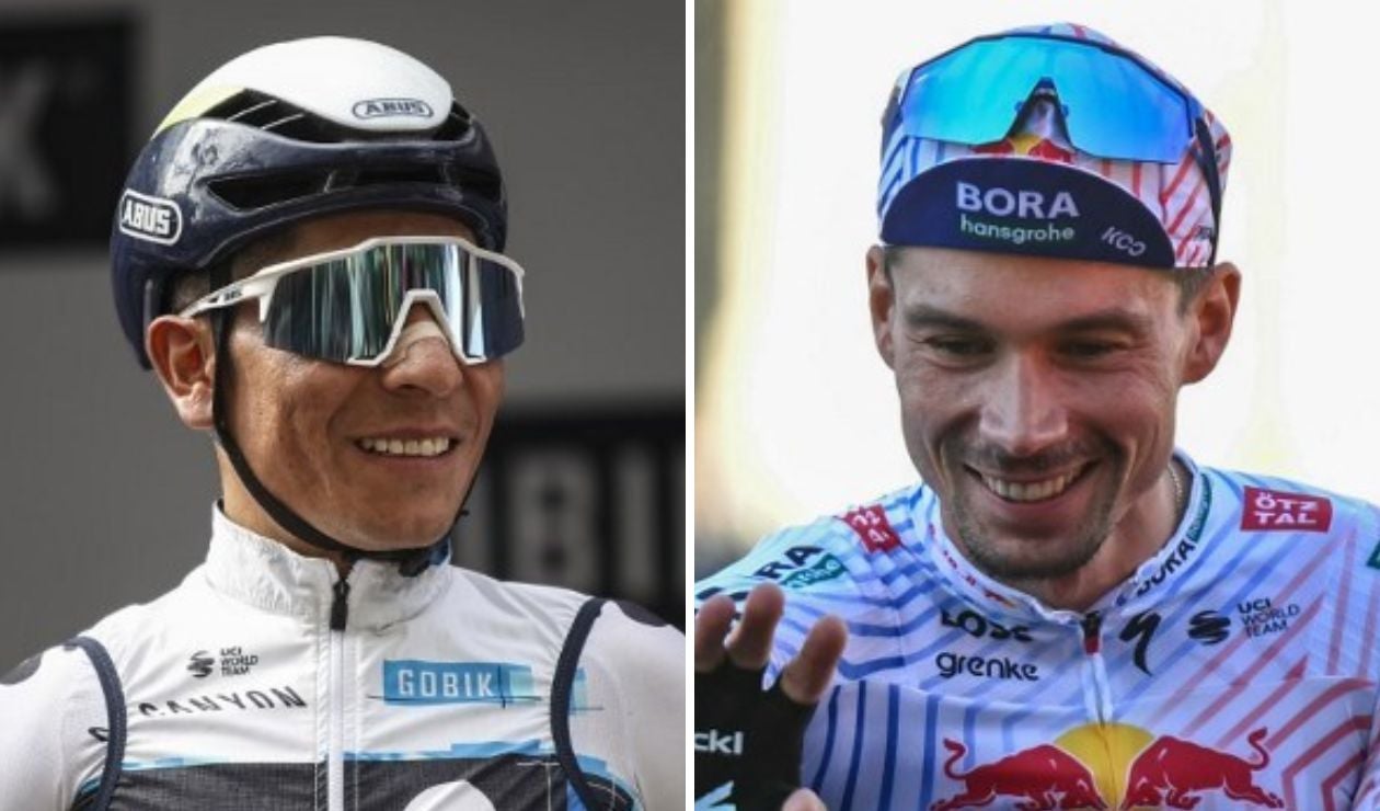 Nairo Quintana y Primoz Roglic