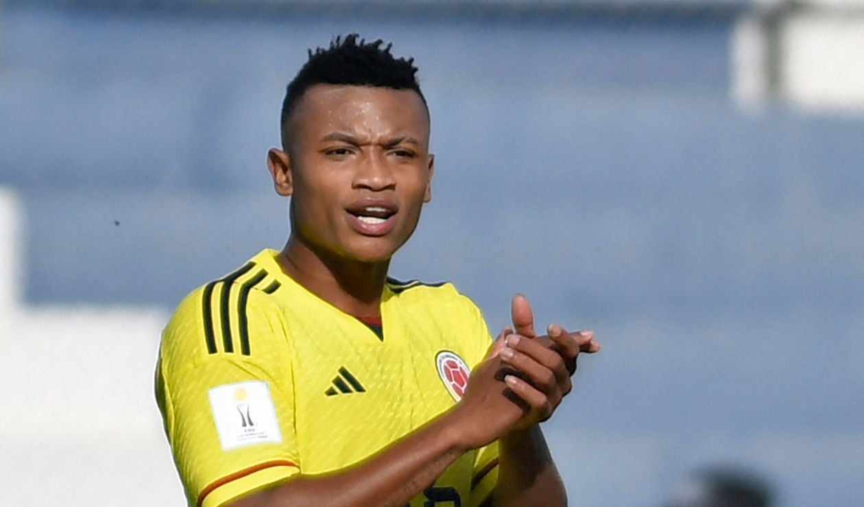 Óscar Cortés, extremo colombiano