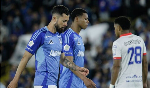 Hinchas de Millonarios protestaron en El Campín