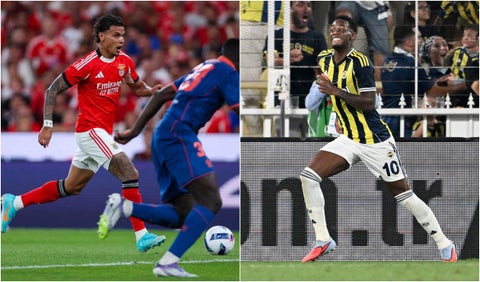 Richard Ríos y Jhon Jader Durán se enfrentarán en la Champions League