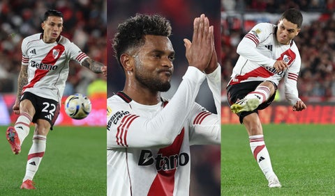 River deja escapar la victoria con los colombianos en cancha