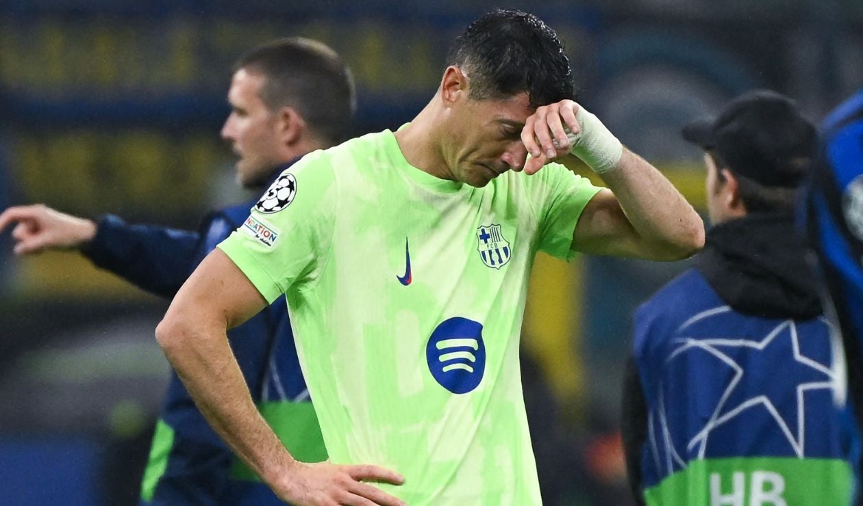 Lewandowski preocupa en su inicio a LaLiga con Barcelona