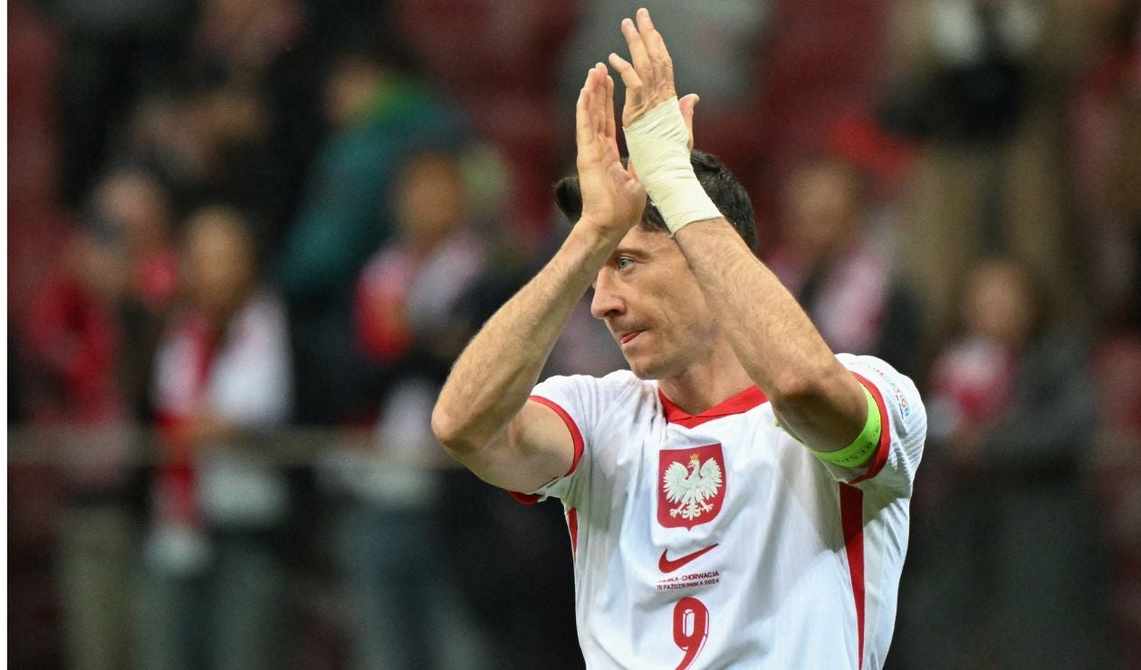 Polonia definió el futuro de Lewandowski para la eliminatoria