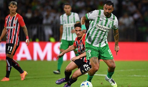 Nacional no hizo respetar su casa y empató ante Sao Paulo
