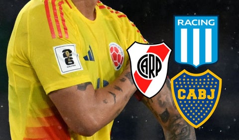 Delantero de Selección Colombia habló sobre su futuro en grande de Argentina