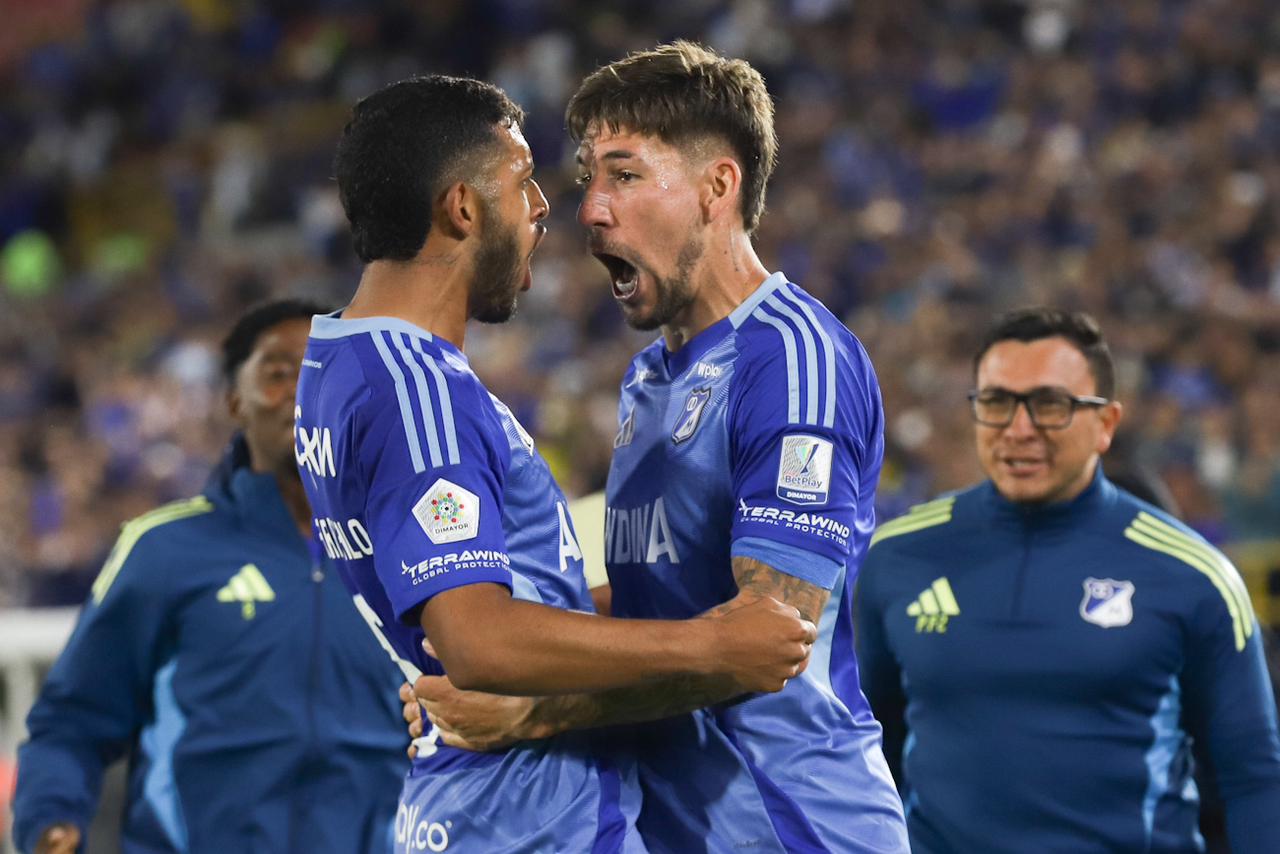 Millonarios enfrenta a Junior en juego válido por la fecha 8 de la liga Betplay II - 2025 en el estadio Nemesio Camacho el Campin. Camila Díaz - RCN Radio