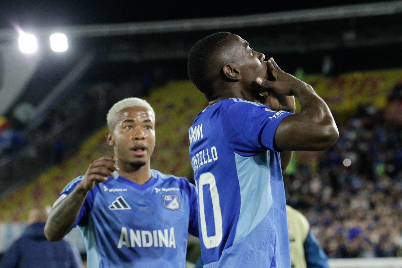 Millonarios enfrenta a Junior en juego válido por la fecha 8 de la liga Betplay II - 2025 en el estadio Nemesio Camacho el Campin. Camila Díaz - RCN Radio