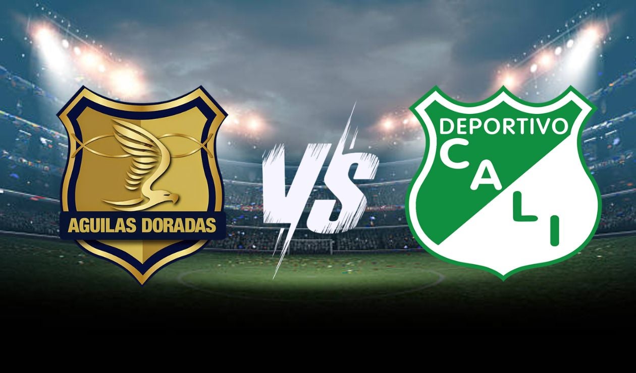 Águilas Doradas y Deportivo Cali se enfrentan por Liga BetPlay 2025-II